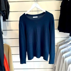 Banana Republic Standard collection navy, free neck sweater.